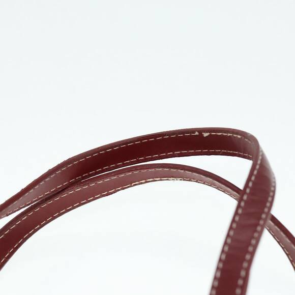 Burberry Nova Check Blue Label Hand Bag Nylon Beige Red - Picture 8 of 16